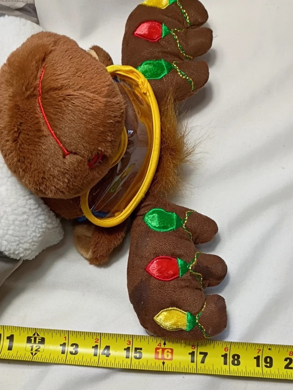 Build A Bear Hal Christmas Moose Plush Lights On Antlers Googles Jacket Pants